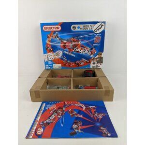 Erector MultiModels 30 Models Set 7530 With 6v Motor 95% Complete w/ Box Manual